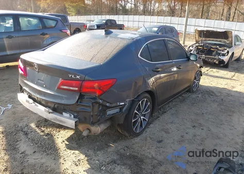 2016 Acura Tlx V6 from USA, damaged, VIN 19UUB2F31GA006596